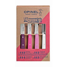 Carica l'immagine nel visualizzatore di Gallery, Cofanetto 4 coltelli da cucina OPINEL Les Essentiels Primarosa