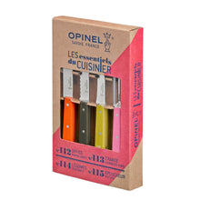 Carica l'immagine nel visualizzatore di Gallery, Cofanetto 4 coltelli da cucina OPINEL Les Essentiels Fifties