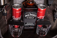 Carica l'immagine nel visualizzatore di Gallery, Jerrycan Mini Bar Original - The spirit of the real men Nera