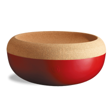 Carica l'immagine nel visualizzatore di Gallery, Fruttiera ceramica e sughero Emile Henry Grand Cru
