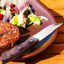 Carica l'immagine nel visualizzatore di Gallery, Coltello da bistecca Amefa HERCULE manico legno