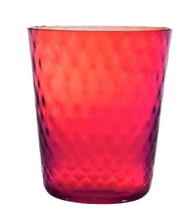 Carica l'immagine nel visualizzatore di Gallery, Bicchiere vetro Melting Pot Set 6 pezzi Red