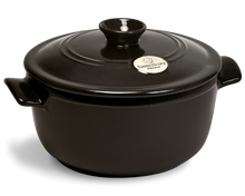 Carica l'immagine nel visualizzatore di Gallery, Cocotte tonda Ø28 cm 5,3lt Emile Henry Fusain