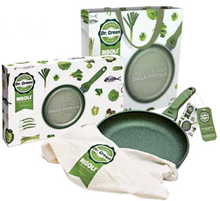 Carica l'immagine nel visualizzatore di Gallery, Rostiera alluminio pressofuso con coperchio in PIREX RISOLÌ DR GREEN