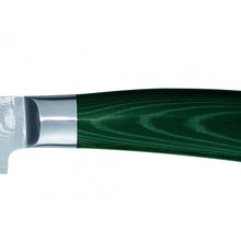 Carica l'immagine nel visualizzatore di Gallery, Coltello multiuso lama 12cm professionale MIDORI in cofanetto bambù - Prezzo Outlet
