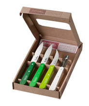 Carica l'immagine nel visualizzatore di Gallery, Cofanetto 4 coltelli da cucina OPINEL Les Essentiels Primavera