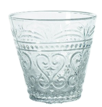 Carica l'immagine nel visualizzatore di Gallery, Bicchiere vetro Melting Pot Set 6 pezzi Clear-Grey