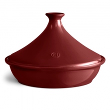 Carica l'immagine nel visualizzatore di Gallery, Tajine ceramica Ø32 Emile Henry Rouge Erable