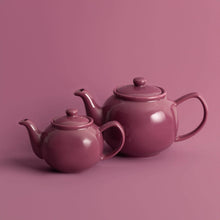 Carica l&#39;immagine nel visualizzatore di Gallery, Teiera in porcellana 1100ml 6 Cup Teapot Deep Magenta
