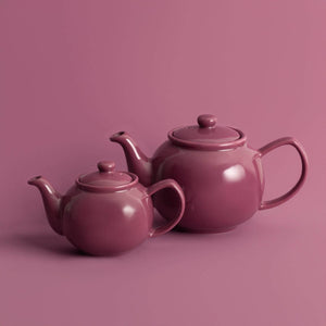 Teiera in porcellana 1100ml 6 Cup Teapot Deep Magenta
