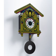 Carica l&#39;immagine nel visualizzatore di Gallery, Orologio da parete Chalet Nero
