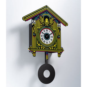 Orologio da parete Chalet Nero