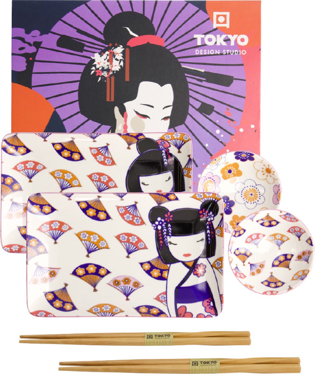 Set sushi Tokyo Design Studio Maiko