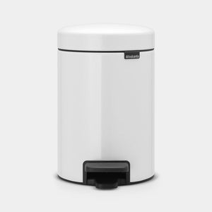 Pattumiera a pedale NewIcon Brabantia 3 lt Fresh White