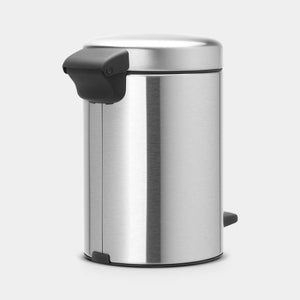 Pattumiera a pedale NewIcon Brabantia 3 lt Acciaio Anti Impronta
