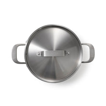 Carica l'immagine nel visualizzatore di Gallery, Casseruola inox con coperchio Ø24 Industrial Design SKOTTSBERG

