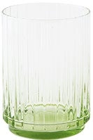 Carica l&#39;immagine nel visualizzatore di Gallery, Set 6 tumbler in vetro multicolor rigato Rainbow
