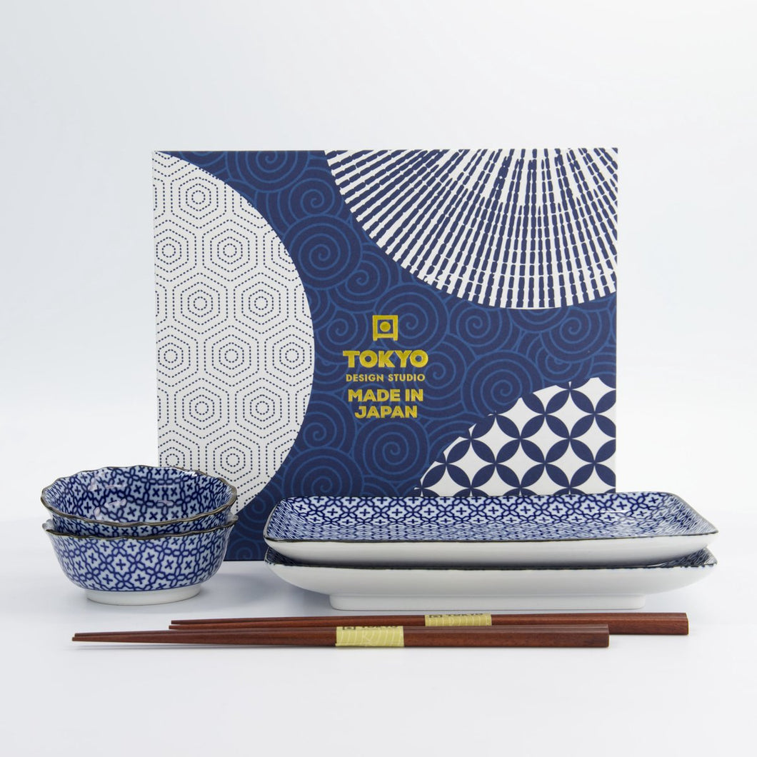 Set sushi Tokyo Design Sashiko