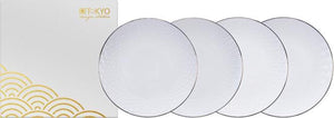 Set 4 piatti piani Ø15 Tokyo Design Studio Nippon White