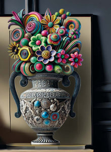 Vaso fiori Greek Pop Uno