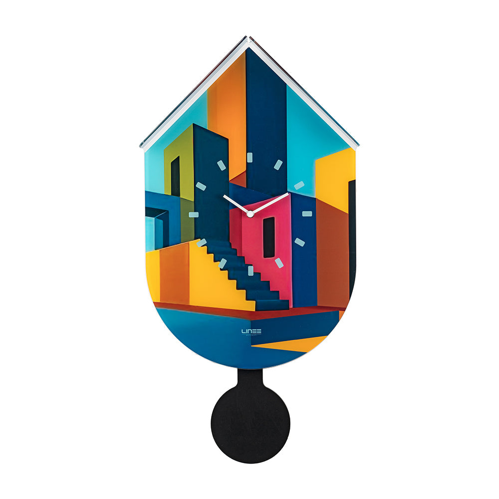 Orologio da parete Hut Houses