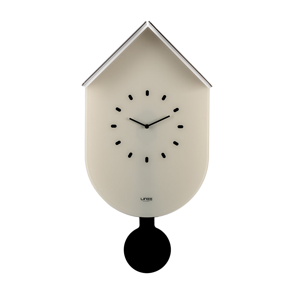 Orologio da parete Temporale Hut Beige