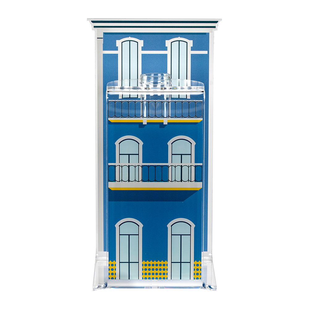 Vaso fiori Blooming City Lisbona Azzurro