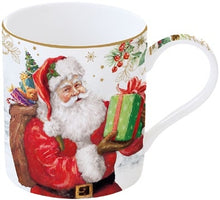 Carica l&#39;immagine nel visualizzatore di Gallery, Set 2 tazze in porcellana collezione Santa Is Coming

