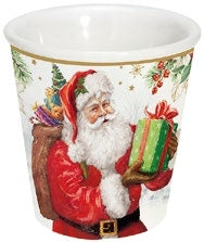 Set 4 bicchierini da caffè Santa Is Coming