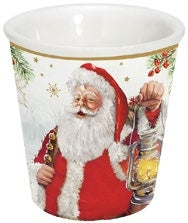 Set 4 bicchierini da caffè Santa Is Coming