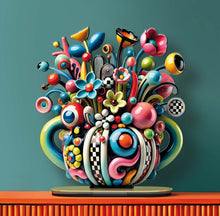 Carica l&#39;immagine nel visualizzatore di Gallery, Vaso fiori Lolly Pop Tre
