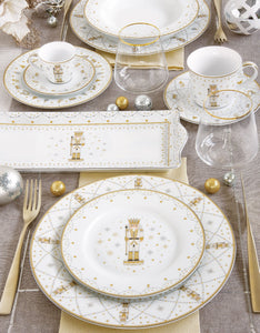 Set 2 tazzine da caffè con piattino Royal Nutcracker