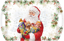 Carica l&#39;immagine nel visualizzatore di Gallery, Vassoio con manici collezione Santa Is Coming
