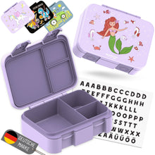 Carica l'immagine nel visualizzatore di Gallery, Lunch box con scomparti, a tenuta stagna - Viola sirena: 650 ml

