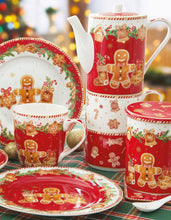 Carica l&#39;immagine nel visualizzatore di Gallery, Set 2 tazze in porcellana Fancy Gingerbread
