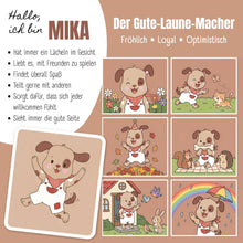Carica l'immagine nel visualizzatore di Gallery, TINY Borraccia termica per bambini in acciaio inox - cane blu
