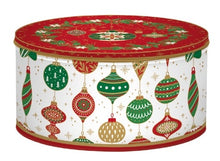 Carica l&#39;immagine nel visualizzatore di Gallery, Set 3 scatole di latta tonde Jingle Bells
