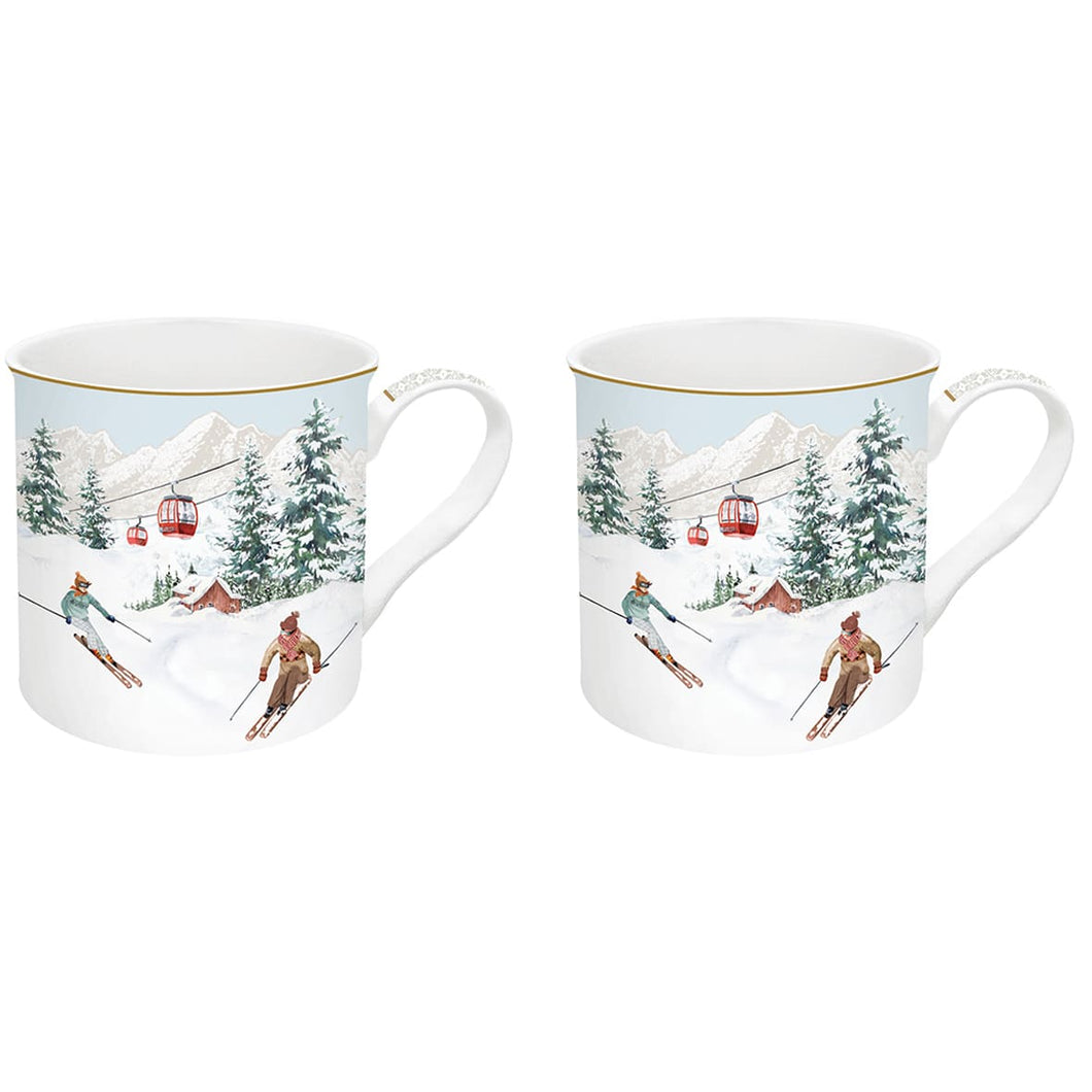 Set 2 tazze collezione Chalet