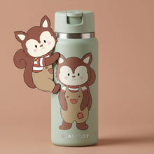Carica l'immagine nel visualizzatore di Gallery, TINY Thermo borraccia termica per bambini in acciaio inox - scoiattolo

