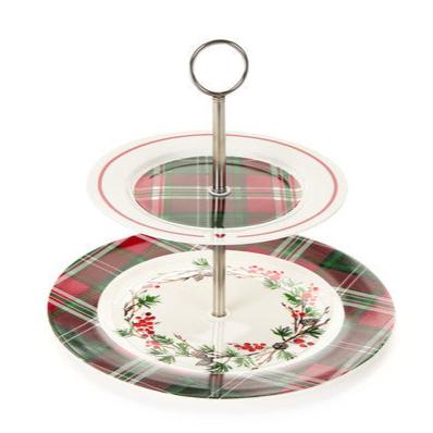 Alzatina per dolci Queen Mary NUVOLE DI STOFFA