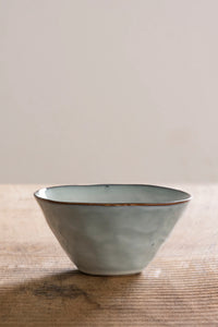 Bowl Ø14 organic blue DUTCH ROSE