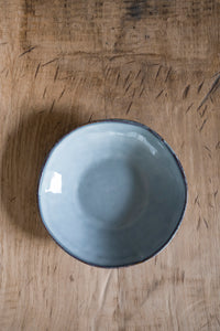 Piatto fondo Ø23.5 organic blu DUTCH ROSE