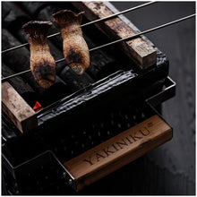 Carica l&#39;immagine nel visualizzatore di Gallery, Set 10 spiedini acciaio Yakitori Ø2x31cm Yakiniku
