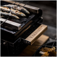 Carica l&#39;immagine nel visualizzatore di Gallery, Barbecue da tavolo in ceramica SHICHIRIN 50x13x17 Yakiniku
