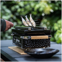 Carica l&#39;immagine nel visualizzatore di Gallery, Barbecue da tavolo in ceramica SHICHIRIN 50x13x17 Yakiniku
