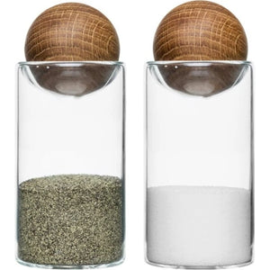 Spargisale e spargipepe in vetro Sagaform
