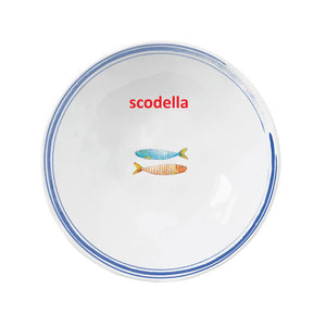 Servizio 4 posti tavola in porcellana "Bord de Mer" EASY LIFE