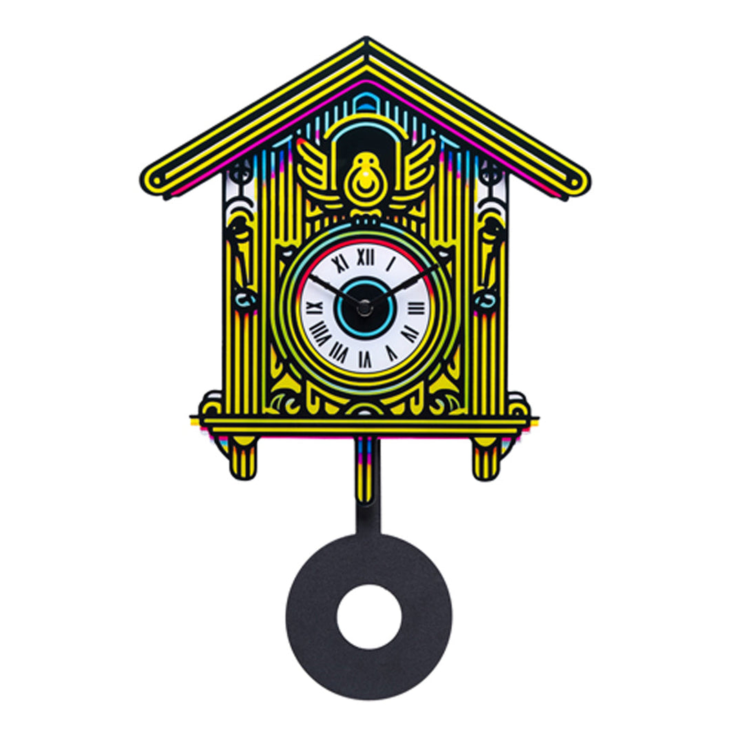 Orologio da parete Chalet Nero
