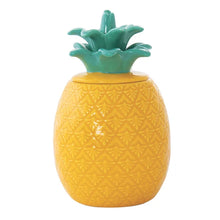 Carica l'immagine nel visualizzatore di Gallery, Barattolo Ananas giallo Ø11x18h porcellana MADAGASCAR
