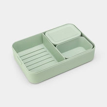 Carica l&#39;immagine nel visualizzatore di Gallery, Lunchbox portavivande bento Make &amp; Take verde
